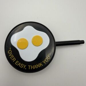 Vintage 90s Avon Over Easy Magnet With Pen Handle Refrigerator Magnet Skillet